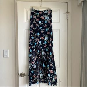 XIX Palms maxi skirt, sz 1